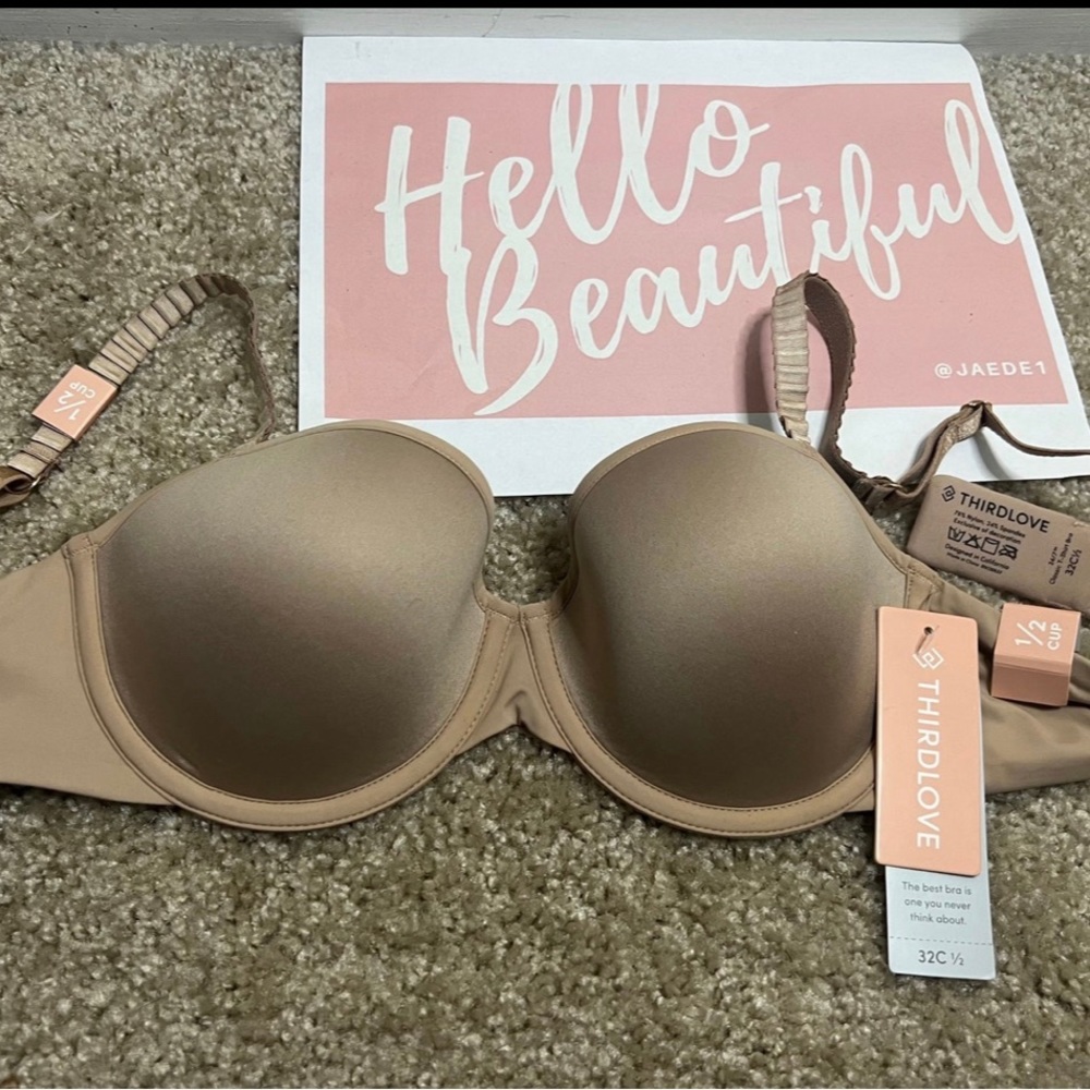 ThirdLove 24/7 Classic Tshirt Bra 32 C 1/2